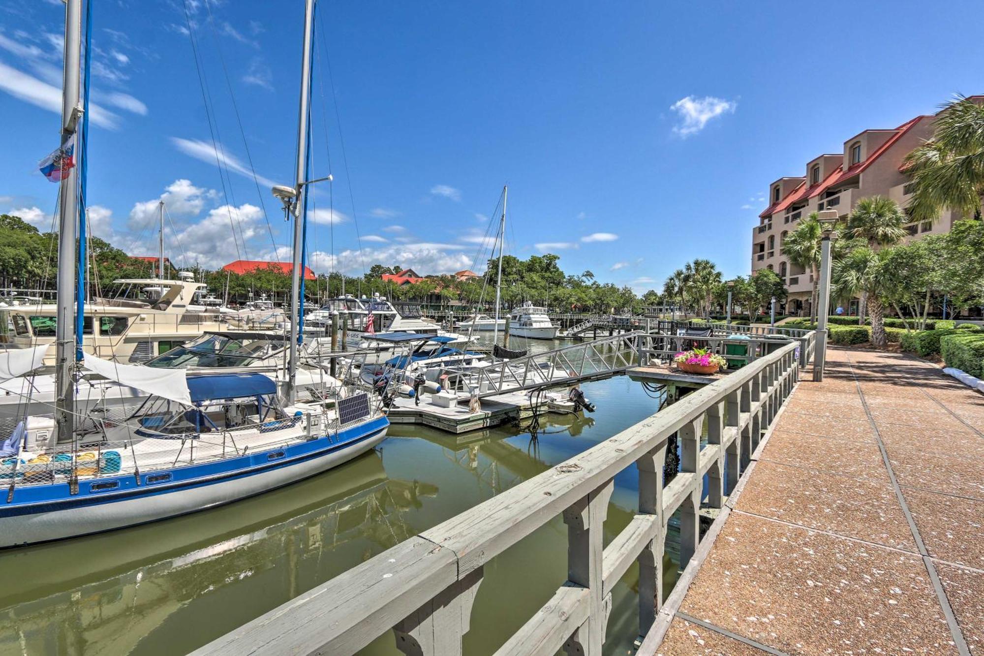 2 Mi To Beach Dog-Friendly Hilton Head Condo! Hilton Head Island Eksteriør billede