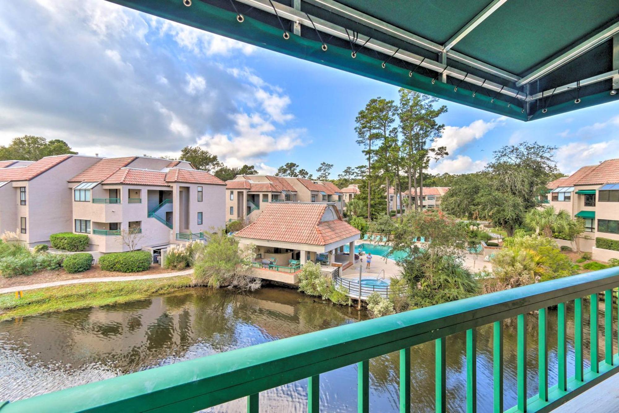 2 Mi To Beach Dog-Friendly Hilton Head Condo! Hilton Head Island Eksteriør billede